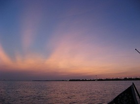 Sunset at Willoughby Harbor