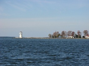 Entering the Wye River