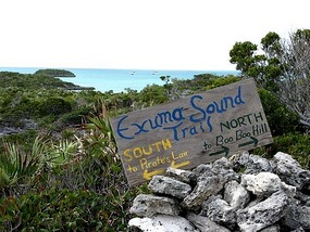 Exuma Sound Trail at Warderick Wells