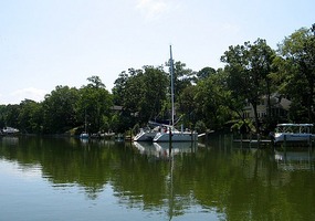 Docked on Carter's Creek