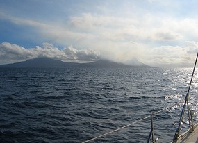 Approaching Montserrat