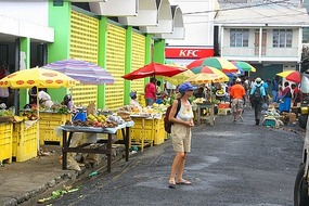 Saturday Market at Roseau