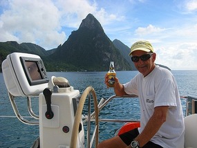 Moored at Soufriere
