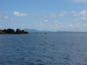 Departing Cayo de Luis Pena for St Thomas ahead