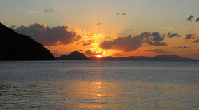 Cane Garden Bay sunset