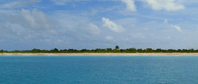 Barbuda beachfront near Coco Point