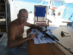 Fishing reel maintenance