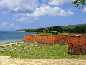 Ruins of fort at Frederiksted