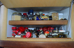 It was a rough passage for the spices...