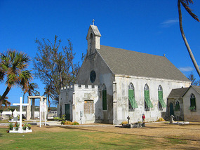 Lovely church at Governors Harbour