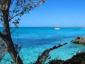 At anchor at The Bluff