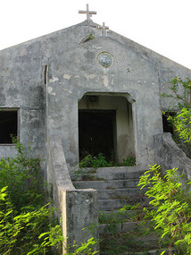 Entry to St Francis of Assisi Catholic Church
