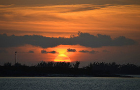 Sunset over Graham's Harbour