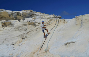 Climbing for a view