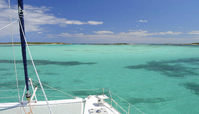Anchored at shallow bank between Man and Jacobs Is