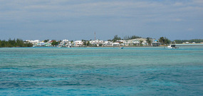 Passing eastern entrance to Spanish Wells