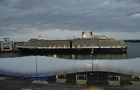Oosterdam at Dawn
