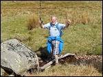 Steve up and ready for action again...