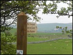 The first Kirkby Stephen sign...