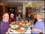 The Last Supper...with apologies to Da Vinci!