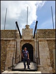 Lagos Fort Drawbridge with it's new Guard