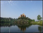 Castle of Amourel in the middle of a river