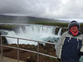 Goafoss Waterfall
