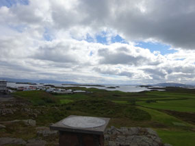 View of town from camp