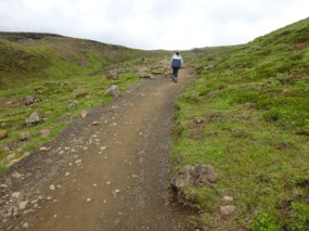 Climb to hot river