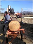 Craig at the sawmill