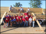 Presb. group from Duluth, Ga. with the truck 