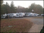 Full house at the RV park at Y's Acres
