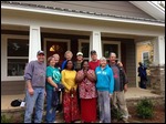 Mike Psineca and friends at builders dedication