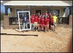 Tyngsboro, Mass in front of DeQuisha's
