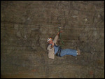 Underground zip lining 
