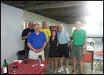 L-R   Lars, Fran, Richard, Anna , Milo and Deek