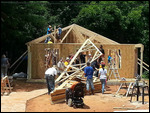 First day of the build