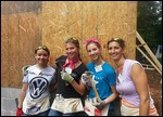 Millard Fullers youngest daughter, Georgia w kids
