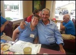 My building buddy, Toolie at her birthday dinner