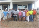 In front of the faith build house