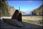 The beach at Smoo Cave, Durness