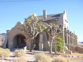 Rhyolite Train Station