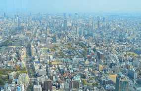Osaka from above