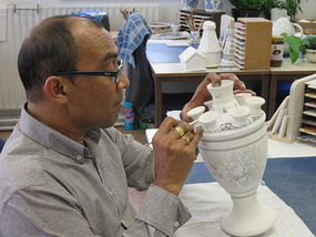 Hand Painted Pottery