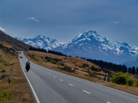 drive to Mt Cook
