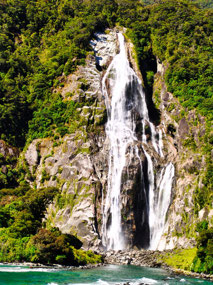 Waterfall just before Tunnel