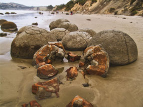 Moeraki Boulders at Koekohe Beach