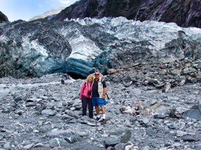 Ice Cave at Glacier Base