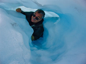 attempting a small Ice Cave