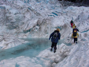 Glacial River, can't get over the blue color